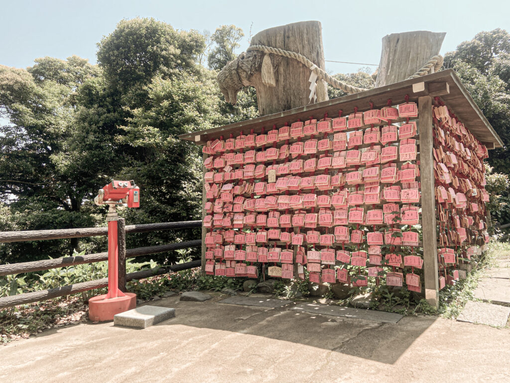 江島神社 むすびの木(ピンポン風レタッチ版)