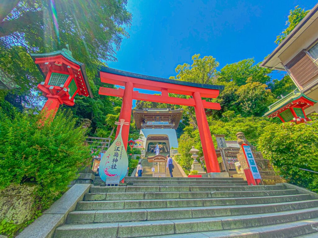 江島神社（青ブタ）
