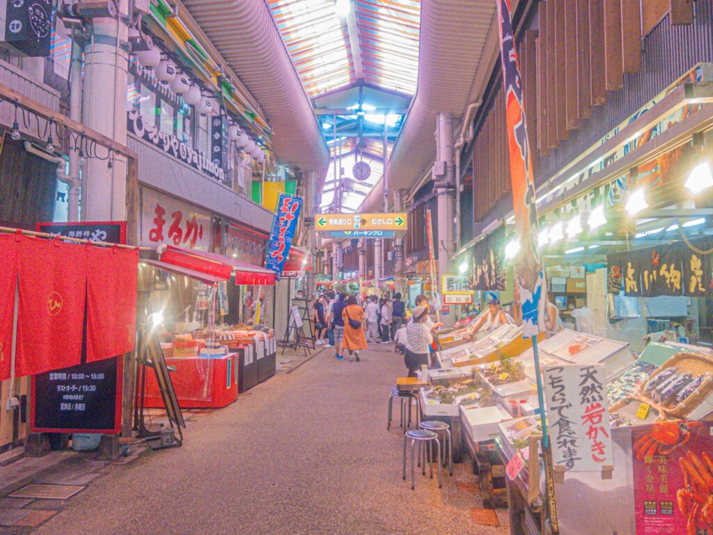 近江町市場（花咲くいろは）