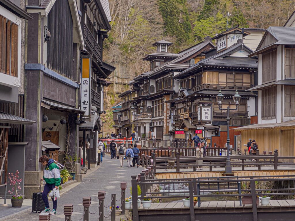 銀山温泉の景観