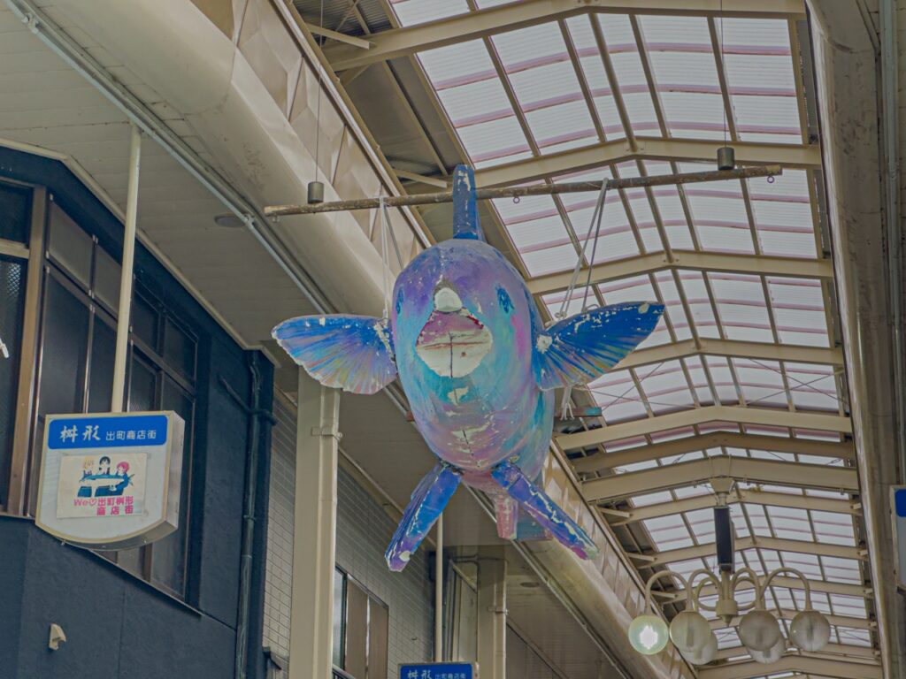 魚のオブジェ（たまこまーけっと）