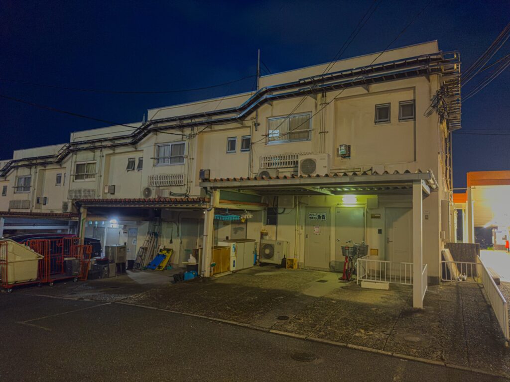 未来の家のモデルになったアパート（境界の彼方）