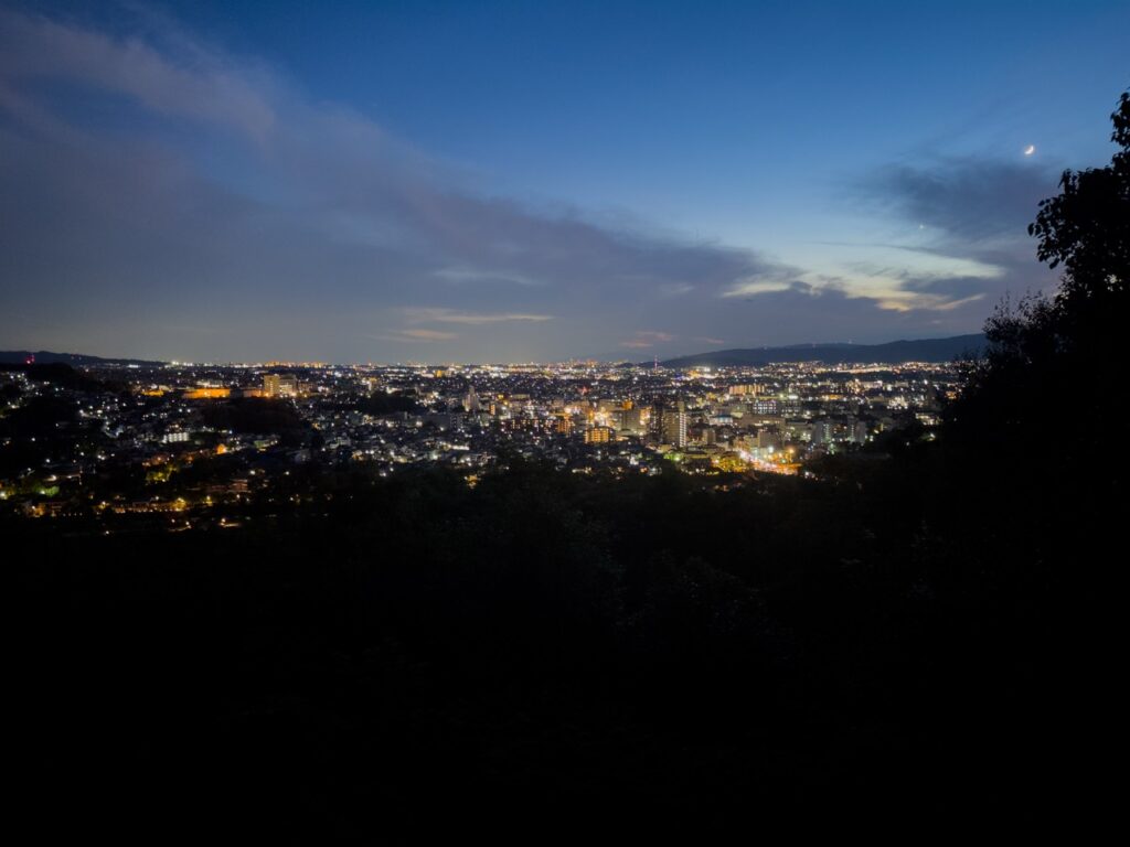 大吉山展望台からの夜景