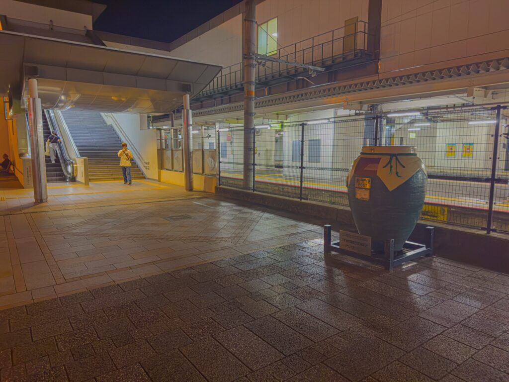 JR宇治駅_夜