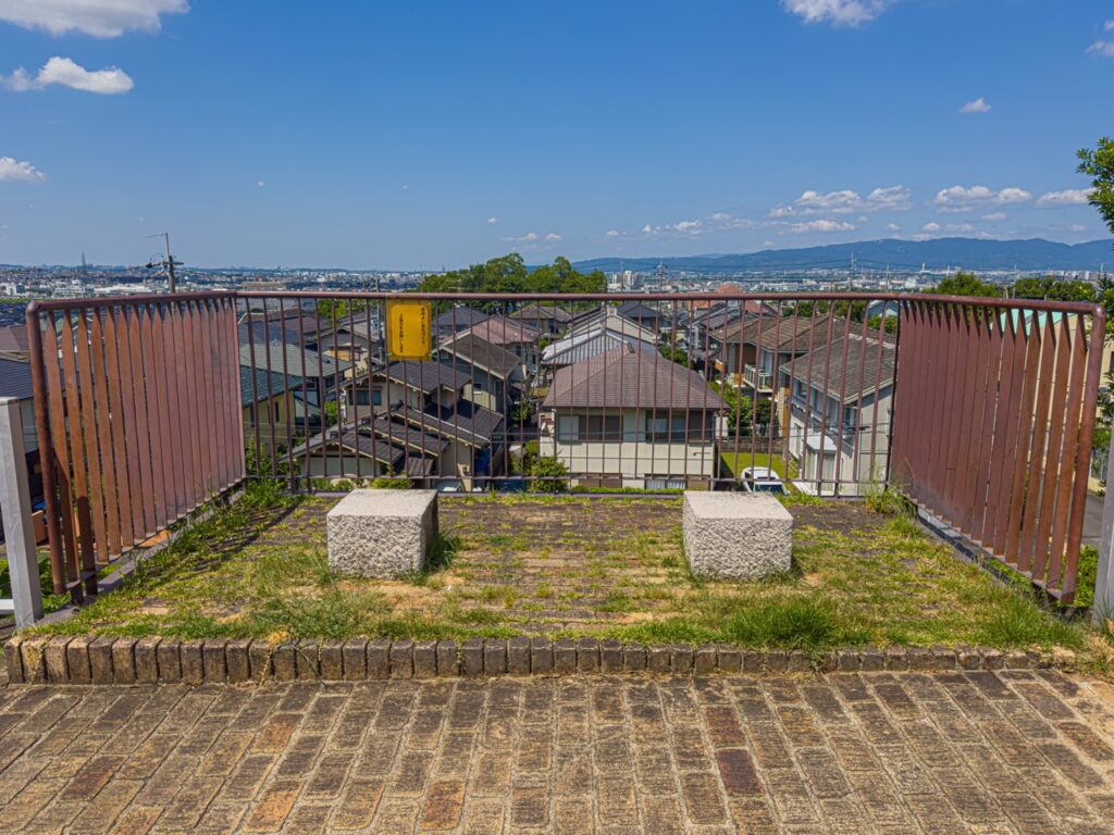 羽戸山緑地展望台