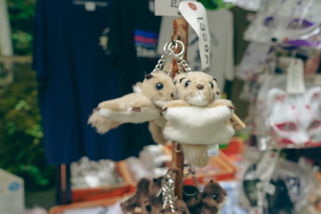 モモンガのストラップ（ヤマノススメ）