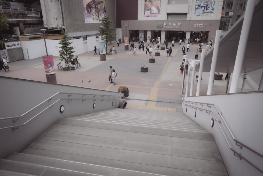 秋葉原駅前広場(俯瞰)