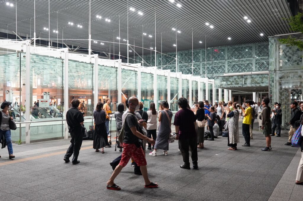 実際の路上ライブ