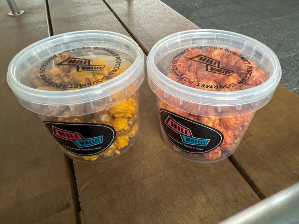 HILL VALLEYのポップコーン