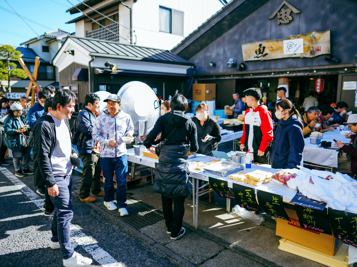 あんこう祭りの様子
